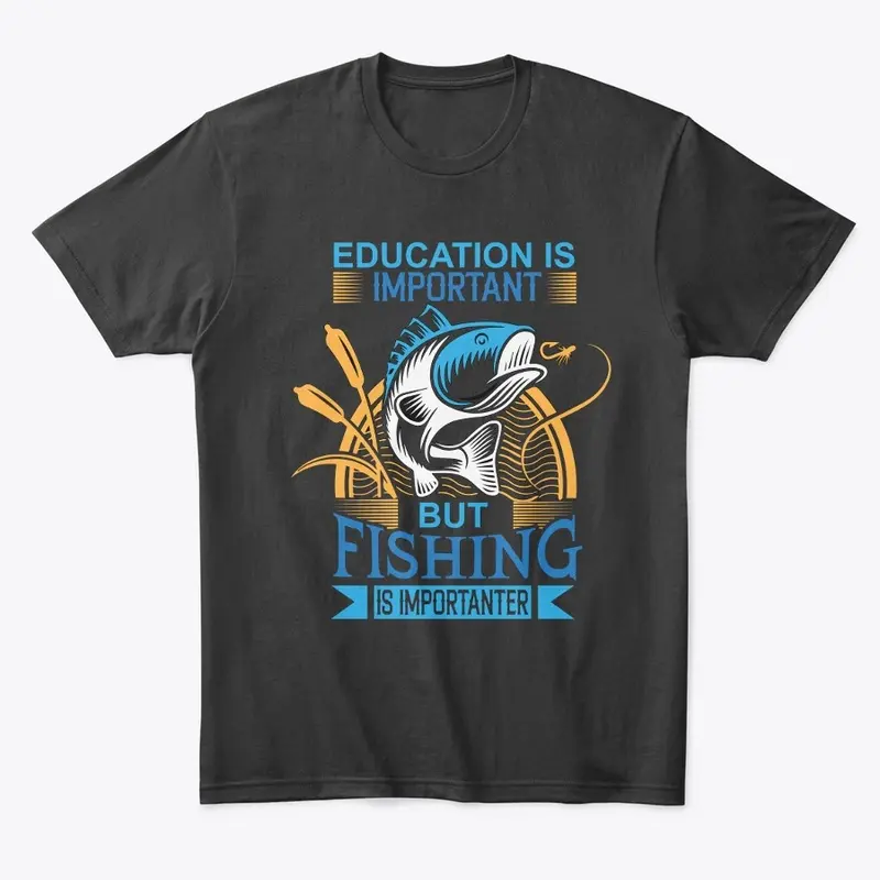 Funny Fishing Print H003